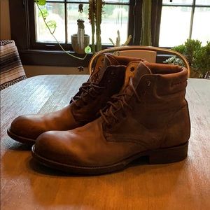 Frye Light Brown Leather Boots